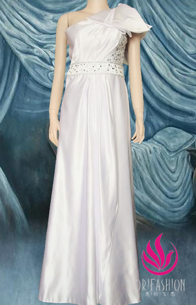 Orifashion HandmadeReal Custom Made One Shoulder Prom Dress RC02 - Click Image to Close